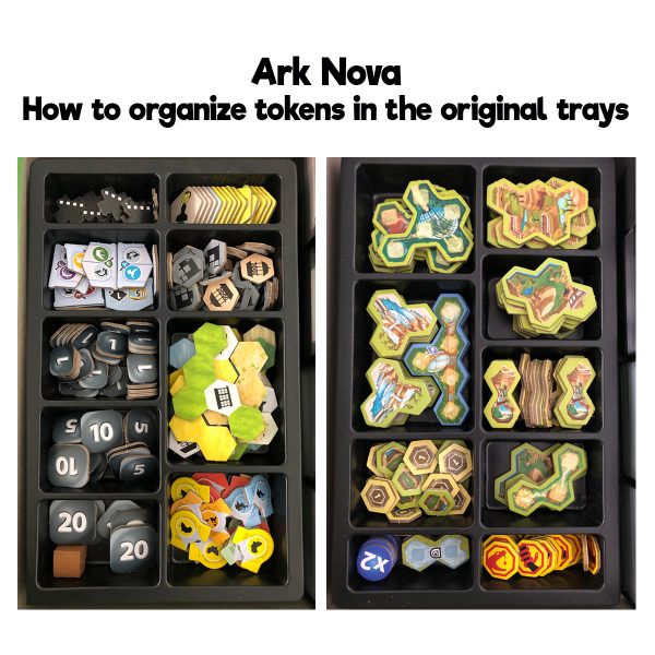 Ark nova trays organization