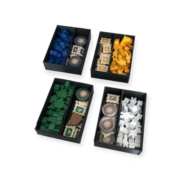 Darwin's Journey insert box organizer player trays